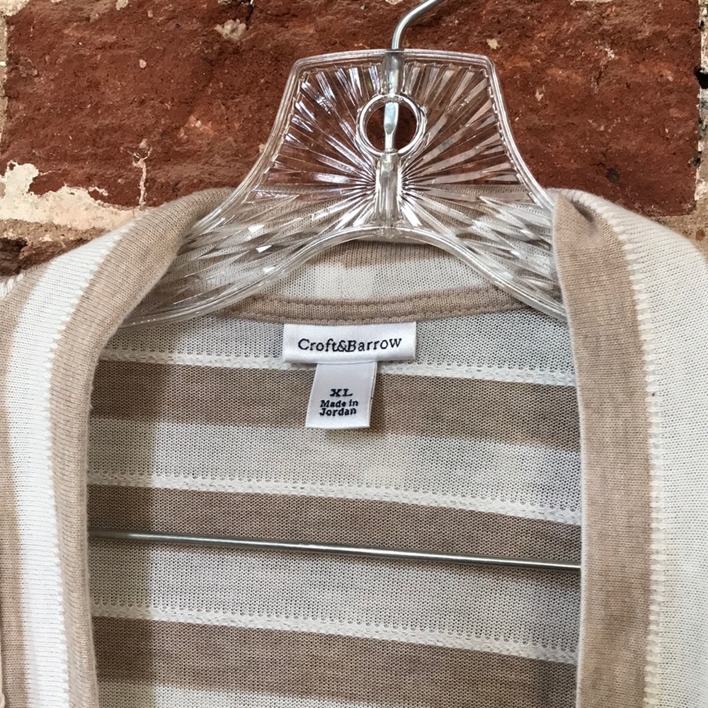 Open front cardigan